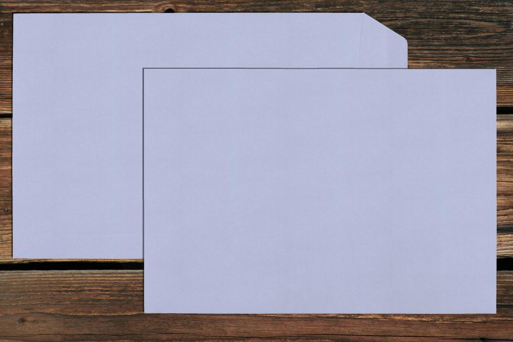 Versandtaschen 220x312 mm Nassklebend Lavendel 120 g/qm